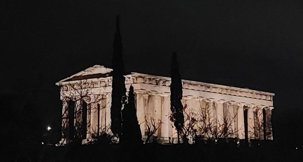 Agora Vista Acropolis Leilighet Athen Eksteriør bilde
